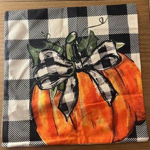 Decorative Pillow Covers Cases Thanksgiving Farmhouse Cottage Fall Decor NWOT